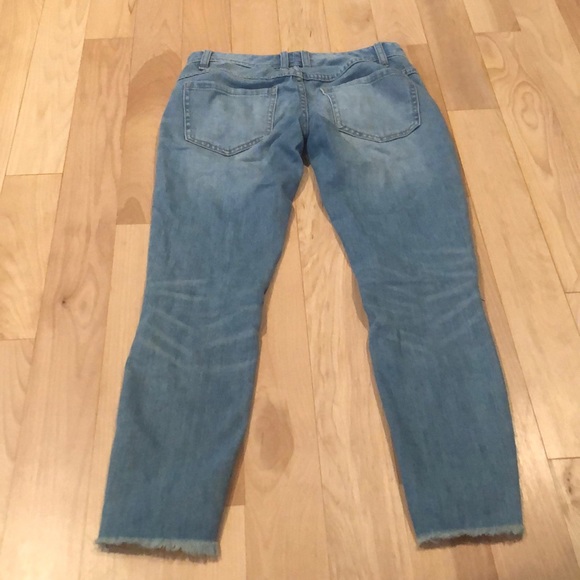 Free People Distressed Skinny Jean - Picture 2 of 3